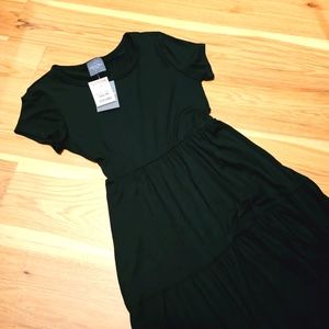 NWT Cake Layer Maxi Dress, flowy soft